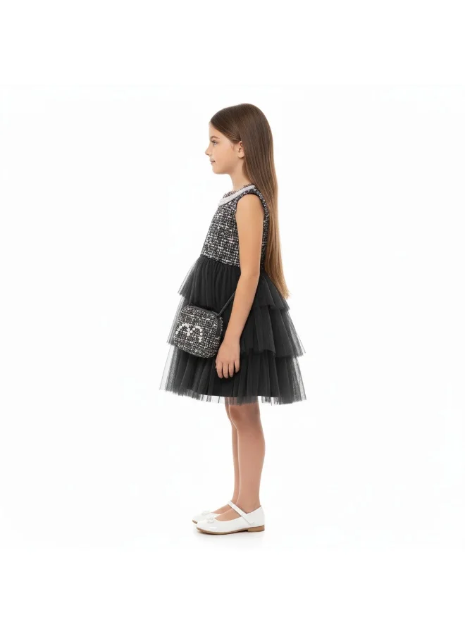 D'Daniela Layered Tulle Dress